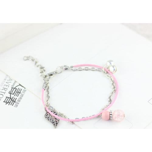 Fashion jewelry glass baeds bracelets for women hand-made DIY bracelet #5377