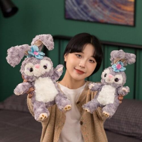 40-130CM cartoon rabbit animal soft plush pillow long-eared doll big-eyed rabbit doll room decoration baby soothing animal doll