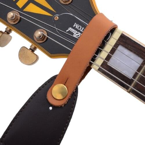 Pack Of 2 pcs Guitar Neck Strap Hooks Guitar Headband Strap Button Headstock For Acoustic Guitar Musical Instrument Parts 19.5cm