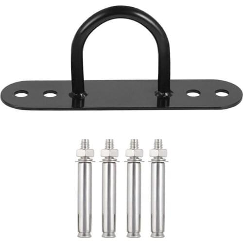 Wall Ceiling Mounting Anchor Bracket Hook Battle Rope Wall Mount for Suspension Straps Tainning Ropes Boxing Equipment