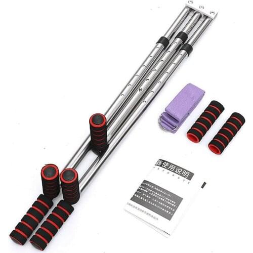 3 Bar Leg Stretcher Split Extension Device Leg Ligament For Yoga Exercise Train Retractable One-line Horse Trainer Fitness Tools