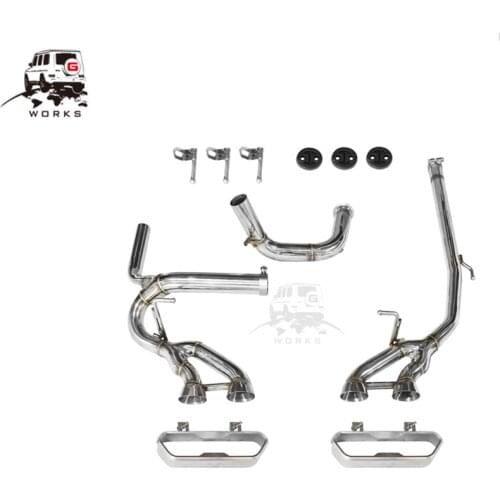 2018-2020year G class w464 G350d exhaust system for g wagon w463A W464 G350D exhaust muffler tips
