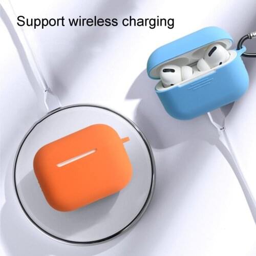 Protective Sleeve All-around Protection with Charging Hole Soft Bluetooth Earphones Protective Cover for Airpods 3
