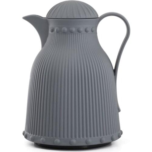 1 Lt Dark Gray Flat Cap Soft Touch Asel Thermos