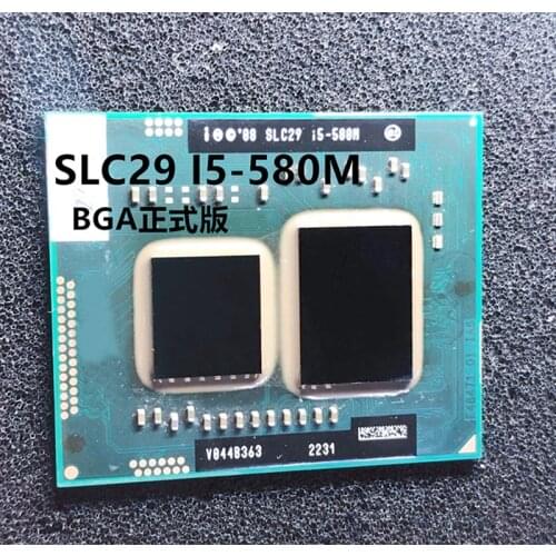 1PCS/LOT I5-520M SLBU4 SLC29 I5-580M SLBTT I5-560M SLBTX I3-370M CPU ORIGINAL