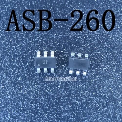 10pcs X ASB-260 ASB260 SOT23-6 9F NEW