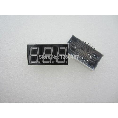 10PCS LD-3361AG 3 Digit 0.36 inch Green DIP-11 7 SEGMENT LED DISPLAY COMMON CATHODE