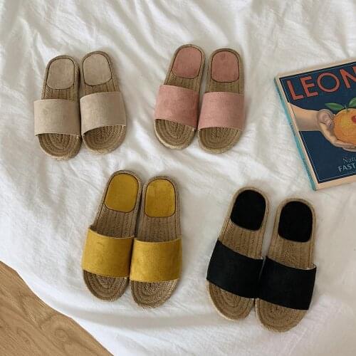 2020 new summer fashion flat-bottomed outdoor slippers female summer non-slip soft bottom all-match indoor beach slippers