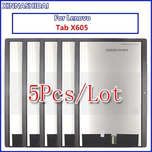 5PCS/Lot For Lenovo Tab M10 Tab 5 Plus TB-X605 TB-X605L TB-X605F TB-X605M LCD Display Touch Panel Screen Digitizer Assembly