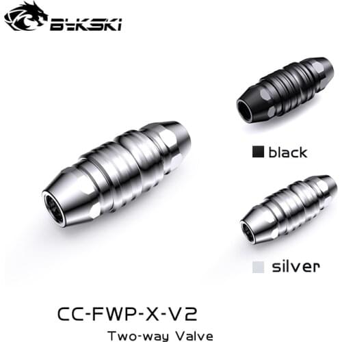 BYKSKI G1/4'' Male to Female / Bold Brass Fittings for Hard /Soft Tube / Seal Up Lock / Quick Connector Stop Sealing / 1 Set
