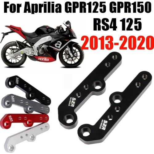 For Aprilia GPR125 GPR150 RS4 GPR 125 GPR 150 Accessories Motorcycle Foot Pegs Rest Rear Sets Footpegs Pedals Rearset Footrest