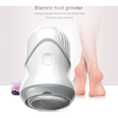 Electric USB Rechargeable Foot Grinder Portable Foot File Grinder Feet Dead Skin Callus Remover for Hard Cracked Skin Clean Tool