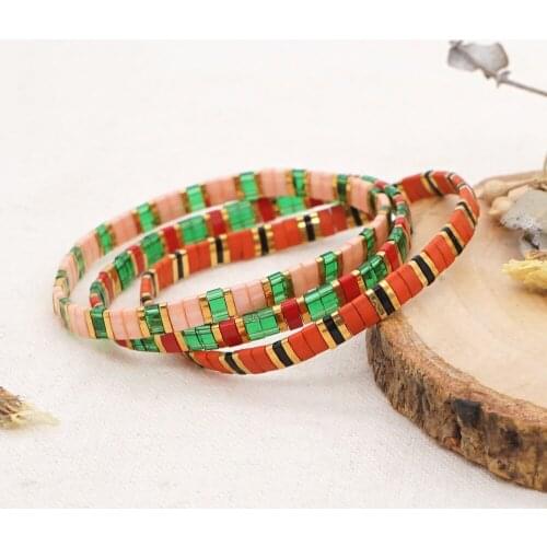 Go2boho Glass Bead Bracelet For Women Jewellery Femme Fashion Jewelry Japanese Tila Beads Pulsera Miyuki Stretch Bracelets Gift