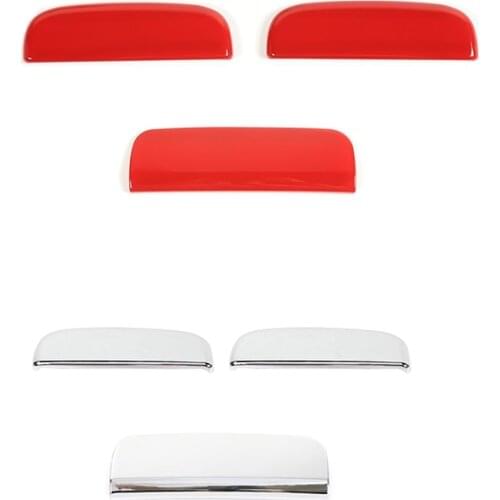 Rear Trunk Door Handle Cover Decoration Stickers Trim Kit for Suzuki Jimny 2019 2020 Car Accessories