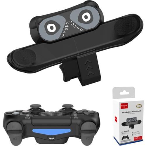 Controller Back Button Attachment for SONY PS4 Rear Extension Turbo Mapping Keys Adapter for PS4 Accessories