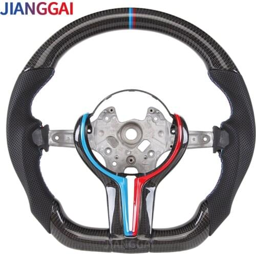 Carbon Fiber Steering Wheel Fit For BMW M3M5 X1 X2 X3 X4 X5 X6 F10 F90/M6 F06/M6 F12/M6 F13/M8 F91/M8 F92/M8 F93