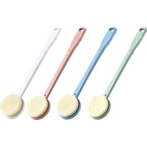 Bath Body Brush Soft Shower Exfoliating Brush With Long Handle Exfoliating Back Scrubber Deep Cleansing The Skin Surface