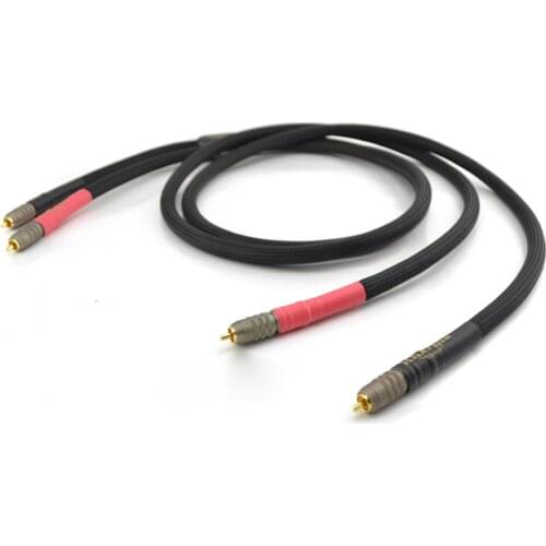 Pair Yter Enigma Signature RCA Interconnect Cable with RCA Plugs Connector