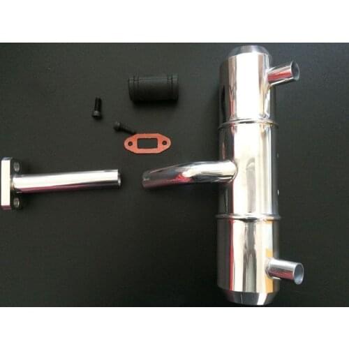 Exhaust Tuned Pipe for 1/5 Scale RC KM RV HPI Baja 5B 5T 5SS 5SC Monster Truck Buggy