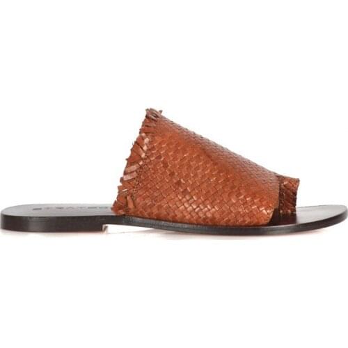 Strategy sandals woman ST K10 String leather Love