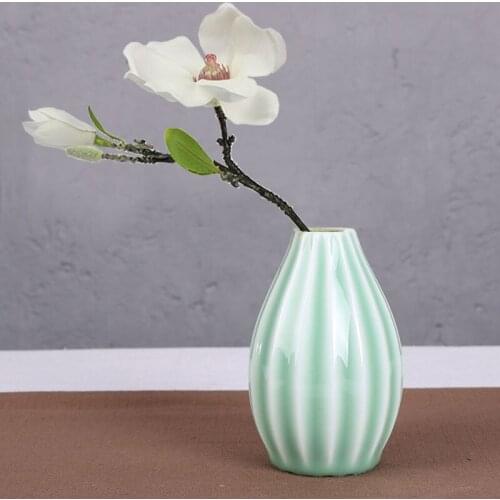 1 Piece Small Size Flower Holder 7 Style For Choose Lovely Jardiniere Home Decoration Ceramic Vase