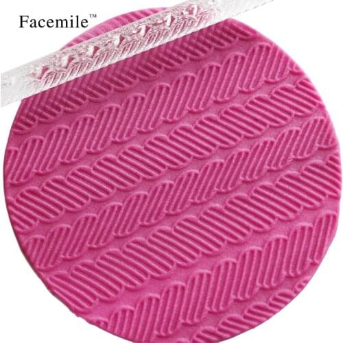 16cm Cake Fondant Embosser Decorating Tools Cross Grain Acrylic Fondant Rolling Pin Pastry Baking Tools 52003 Gift