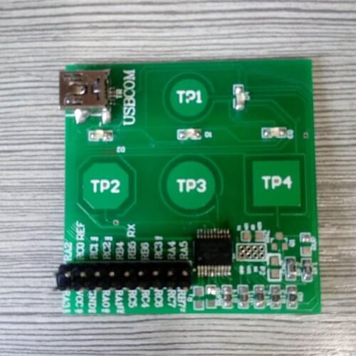 16F1828/9 capacitive touch key PIC learning PIC development board capacitive development board touch development