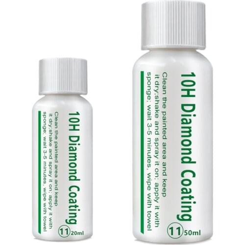 2021 Practical Car Liquid Ceramic Coat Scratch Proof Polish Care 30ml Sponge 10h Vehicle Maintenance Paint Cleaners Accessories