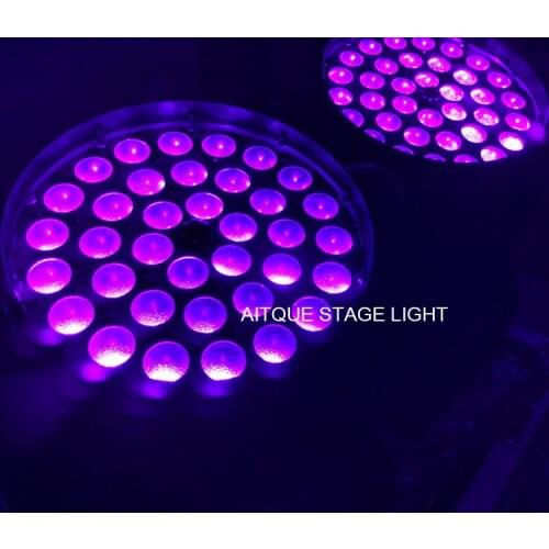 8lot Dj screen moving head wash led 36x18w moving head 18w uv led wash mobile head rgbwa uv 6in1