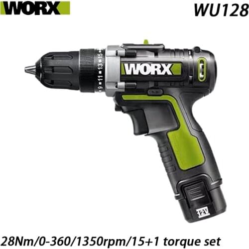 WORX electric drill WU128 household multifunctional rechargeable 12V lithium battery