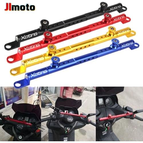For KYMCO XCITING 250/300/400/400S/500 K-XCT Hot Deals Motorcycle Accessories Cross Bar Steering Damper Balance Lever With Logo