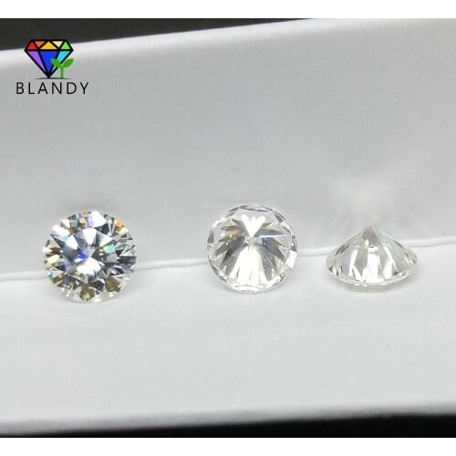 100% Genuine Loose Moissanite Beads GRA Certificate 6.5mm 1ct D Color White Lab Moissanites Stone Excellent Cut For Diamond Ring