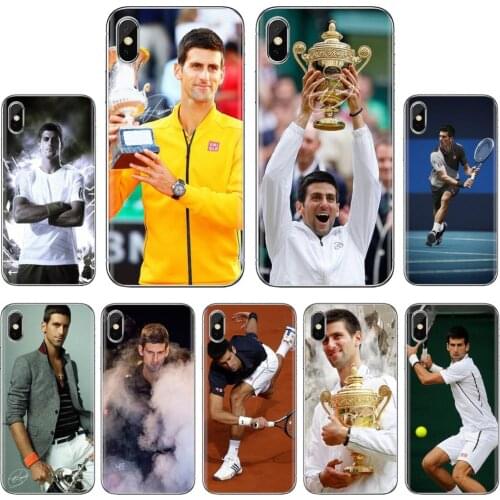 For Samsung Galaxy A3 A5 A7 A9 A8 Star Lite A6 Plus 2018 2015 2016 2017 Pastel Silicone Phone Case Novak Djokovic Tennis player