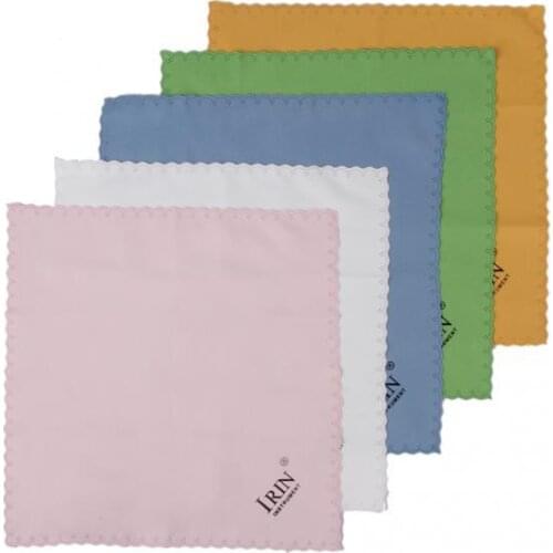 Cotton Cleaning Cloth for Guitar Piano Musical Instruments 5pcs Mixed Color