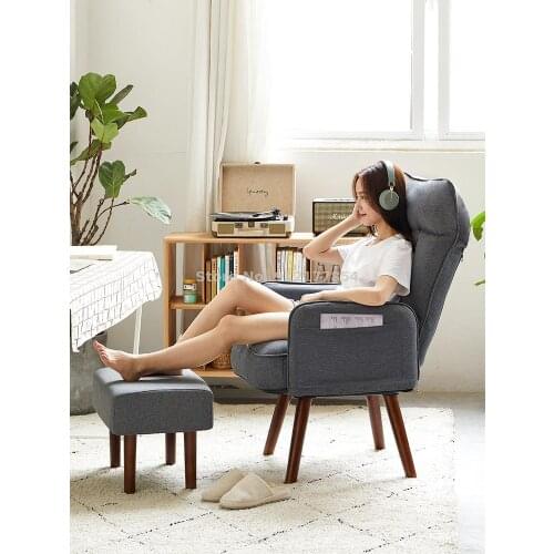 Computer Chair Home Comfortable Sedentary Study Chair Backrest Gaming Chair Lazy Bedroom Sofa Chair Leisure Office Chair