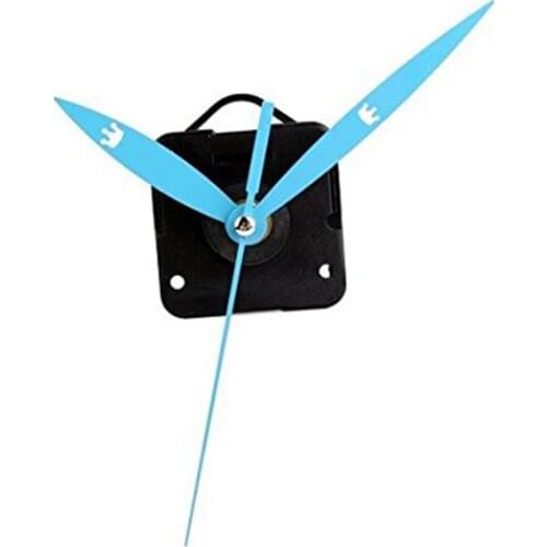 Quartz Clock Movement Mechanism Blue Repair Parts Kit