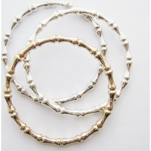 Fashion jewelry accessories metal bamboo bangle