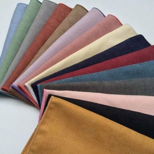New Pochet Zakdoek Chest Towel Suit Accessories Hankerchief Scarves Cotton Solid Color Handkerchiefs Hankies Mens Pocket Square