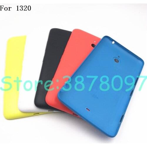 Original Back Cover Case Replacement For Nokia 1320 Genuine Housing Battery Cover For Nokia Lumia 1320 With Side Button