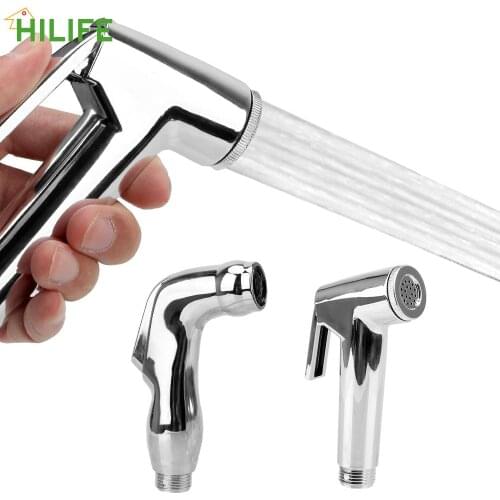 Self-Cleaning Portable Bidet Sprayer Bath Accessories Hand Bidet Faucet Handheld for Bathroom Hand Sprayer Shower Head ABS