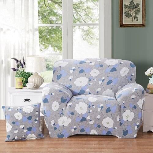 30Spandex Stretch Floral Printing Removable Sofa Cover Elastic Tight Wrap Couch Slipcover Protector Modern Minimalist