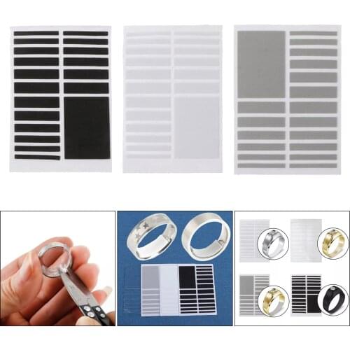 Invisible Ring Size Adjuster Loose Ring Sizer Sizer Fitter for Ring Guards white black gray