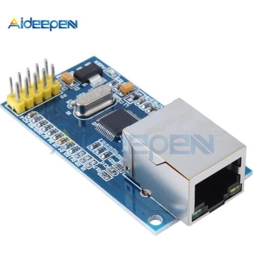 W5500 Ethernet Network Module Hardware TCP / IP 51 / STM32 SPI 3.3V 5V I/O MCU Microcontroller Program W5100 For Arduino