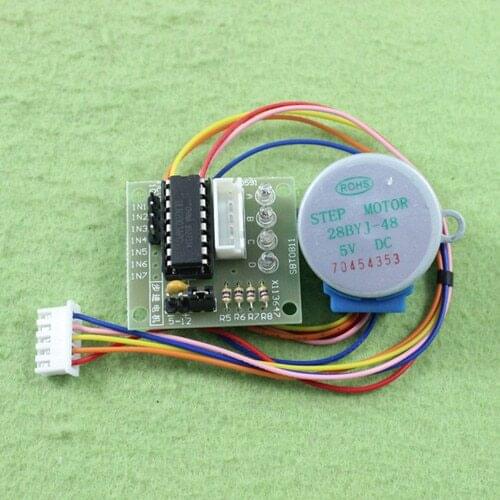 1pcs 5V 4-Phase Stepper Step Motor + Driver Board ULN2003 with drive Test Module Machinery Board for Arduino