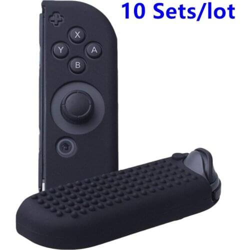 10 Sets Nintend Switch JOY-CON Soft Silicone Protective Skin Shell Case For Nintendos switch Joy con Durable Cover Anti Slip