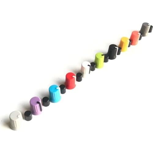 10pcs Rotary Knob NI For Traktor Kontrol Z1 Z2 S2 S4 S5 S8 DJ Controller Mixer