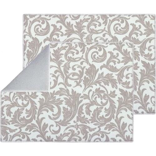 2 Pack Dish Drying Mat Absorbent Drying Mat Machine Washable Dish Drying Mats for Kitchen Counter Large