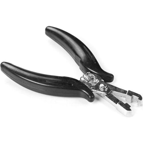 4mm Metal U Shaped Pliers For Micro Rings Human Hair extensions Tools 23GB