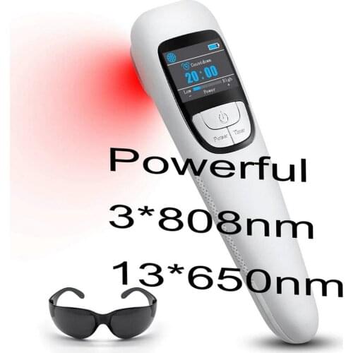 650nm 808nm Laser Light Acupuncture Pain Relief Therapy Machine Handy Cure B Prostate Treatment Relieve Muscle Pain Joint