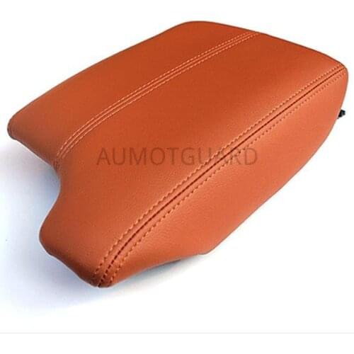 Microfibre Leather Center Armrest Case Cover For For Honda Accord 9th Generation Central Armrest Box Cover Car Decoration